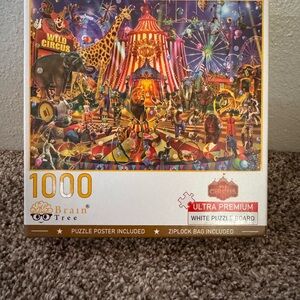 Brain Tree 1000 Piece Circus Puzzle